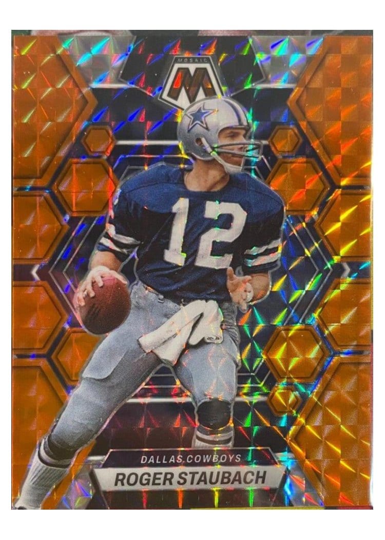 2023 Panini Mosaic Base Set Roger Staubach #63 card
