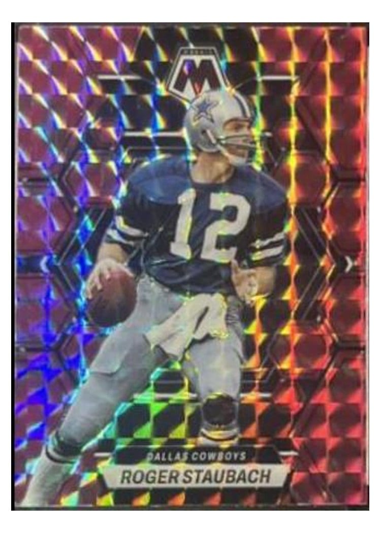 2023 Panini Mosaic Base Set Roger Staubach #63 card