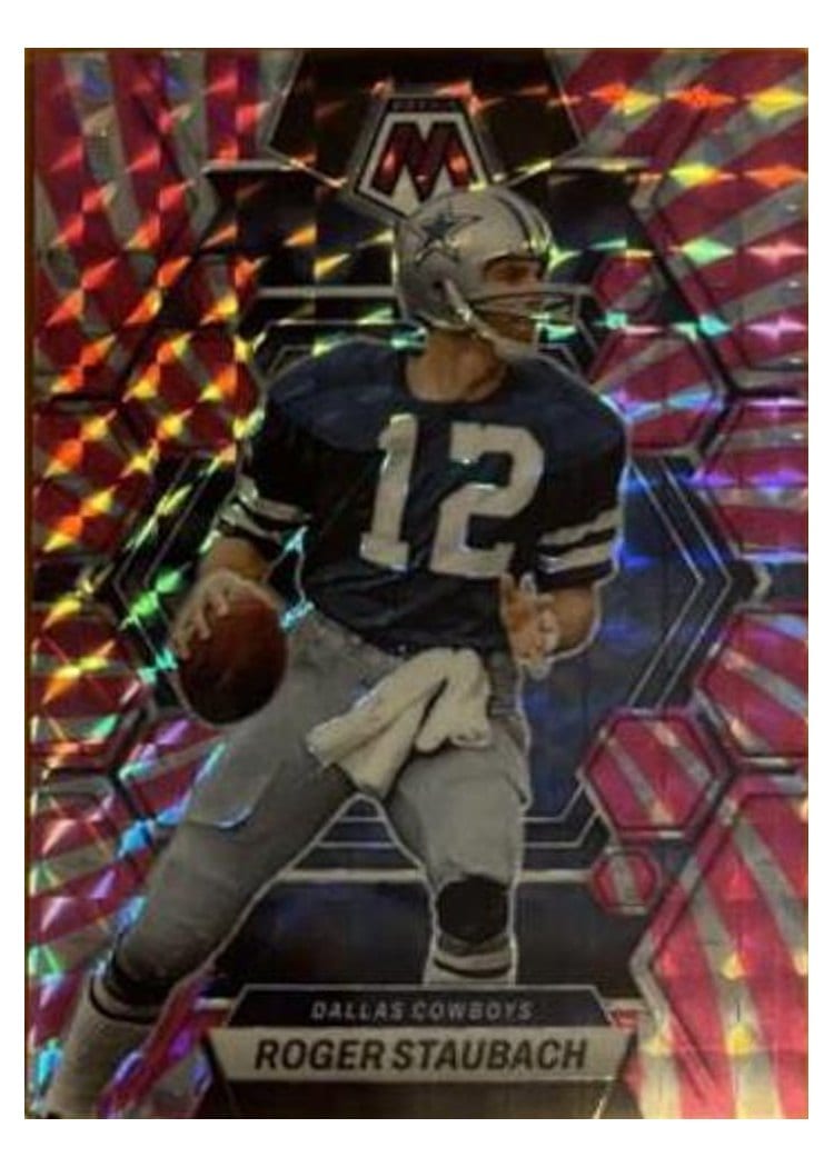 2023 Panini Mosaic Base Set Roger Staubach #63 card