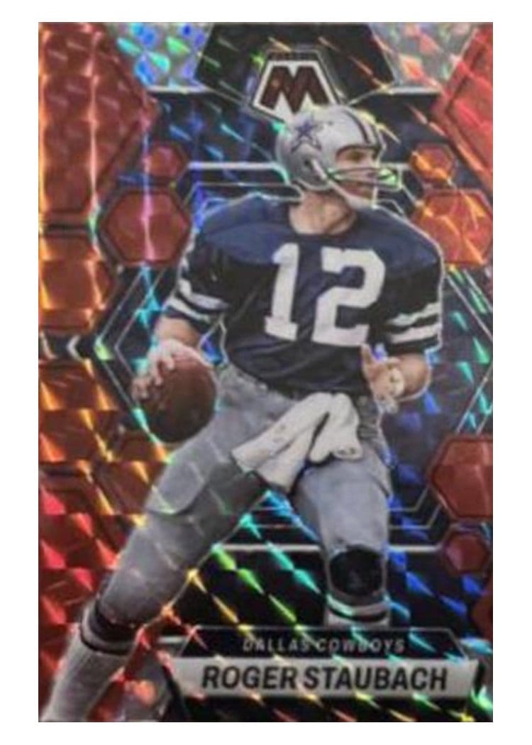 2023 Panini Mosaic Base Set Roger Staubach #63 card