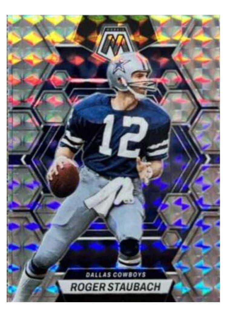 2023 Panini Mosaic Base Set Roger Staubach #63 card