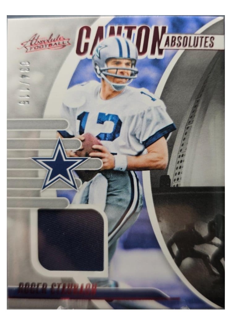 2025 Panini Absolute Canton Absolutes Roger Staubach #CA-RS card