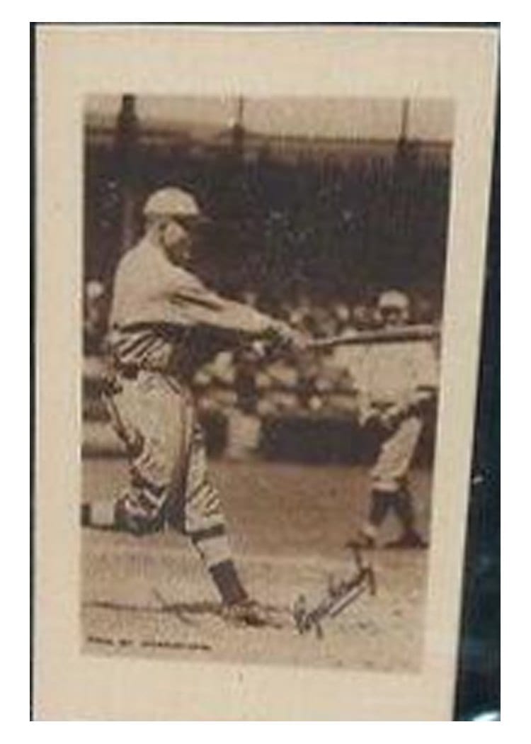 1923 Willard Chocolate Rogers Hornsby card