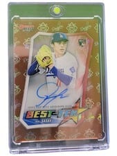 2025 Bowman's Best Best Tek Autographs Roki Sasaki #BTA-RS