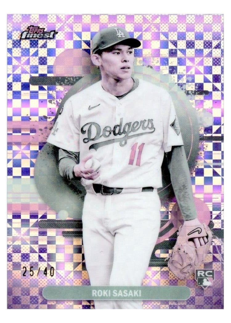 2025 Finest Base Set Roki Sasaki #116 card