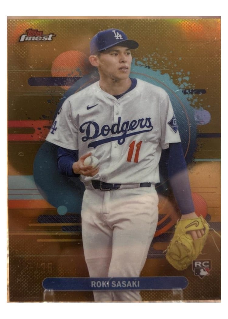 2025 Finest Base Set Roki Sasaki #116 card