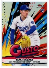 2025 Finest Gusto Roki Sasaki #G-27 card