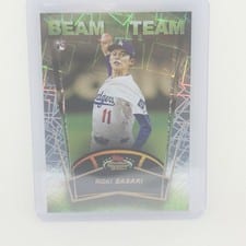 2025 Stadium Club Beam Team Roki Sasaki #BT-1 card