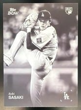 2025 Topps Black & White Base Set Roki Sasaki #112