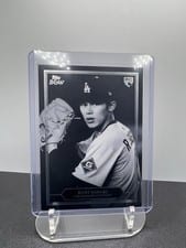 2025 Topps Black & White Prized Portraits Roki Sasaki #PP9