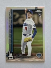 2025 Topps Chrome Roki Sasaki #217 card