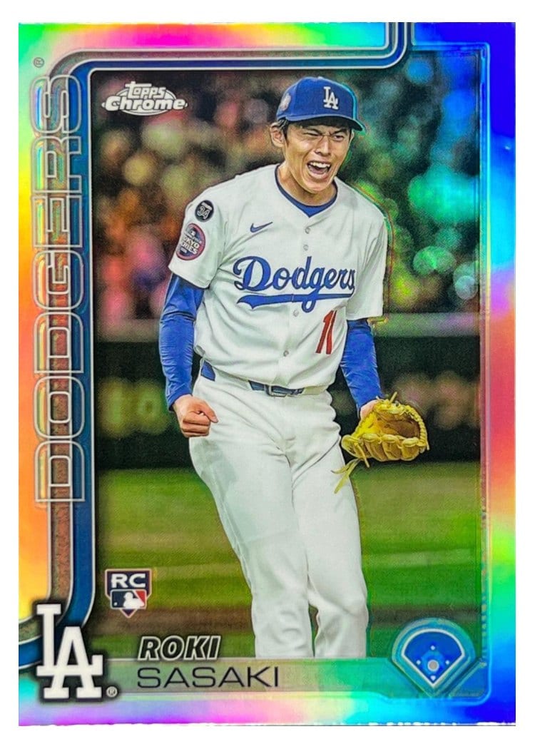2025 Topps Chrome Roki Sasaki #217 card