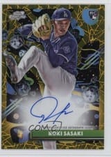 2025 Topps Cosmic Chrome Cosmic Chrome Autographs Roki Sasaki #CCA-RS