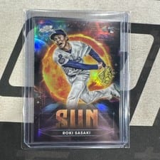 2025 Topps Cosmic Chrome Stella Nova Roki Sasaki #SN-12 card