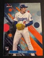 2025 Topps Finest Roki Sasaki #40 card