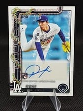 2025 Topps Holiday Autographs Roki Sasaki #PA-RS card