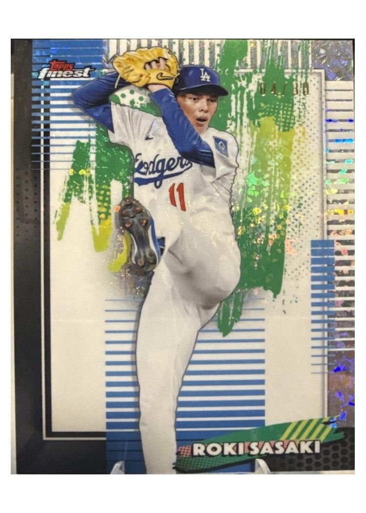 2026 Topps Finest Roki Sasaki #11 card