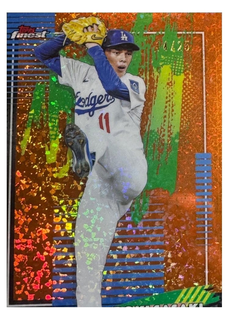 2026 Topps Finest Roki Sasaki #11 card