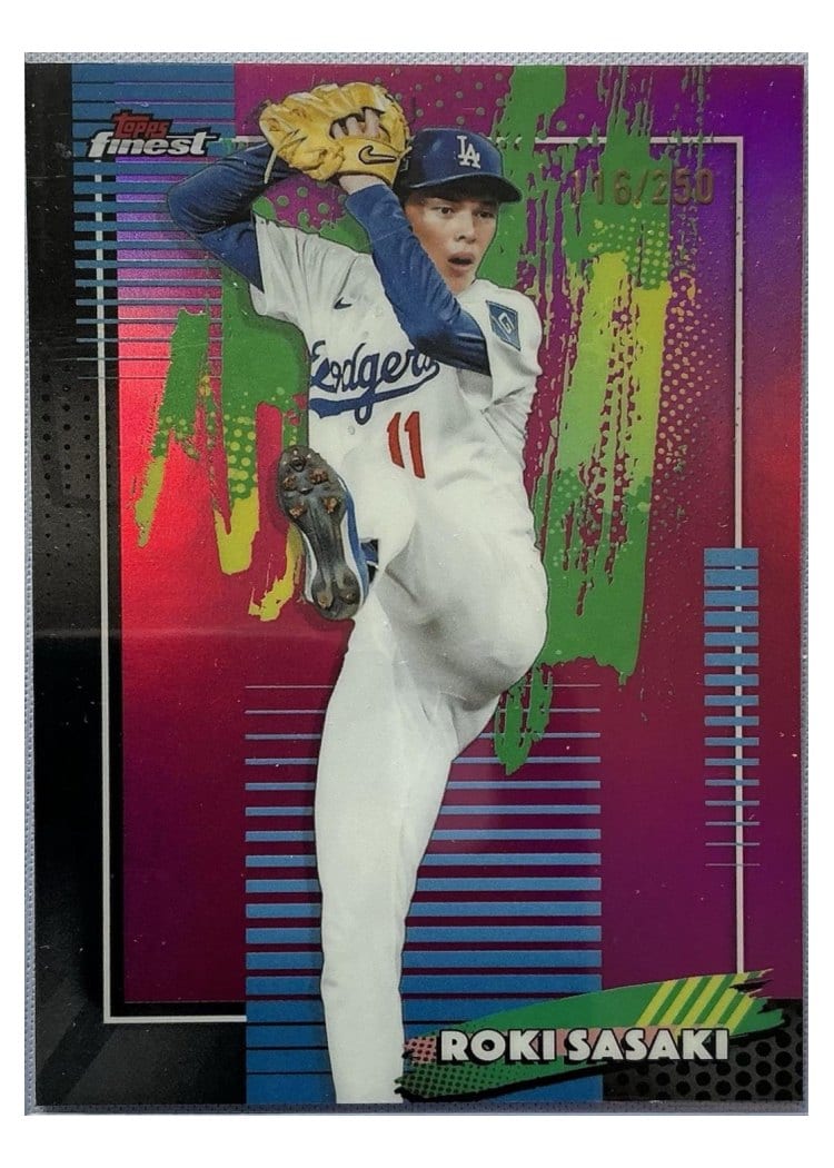 2026 Topps Finest Roki Sasaki #11 card