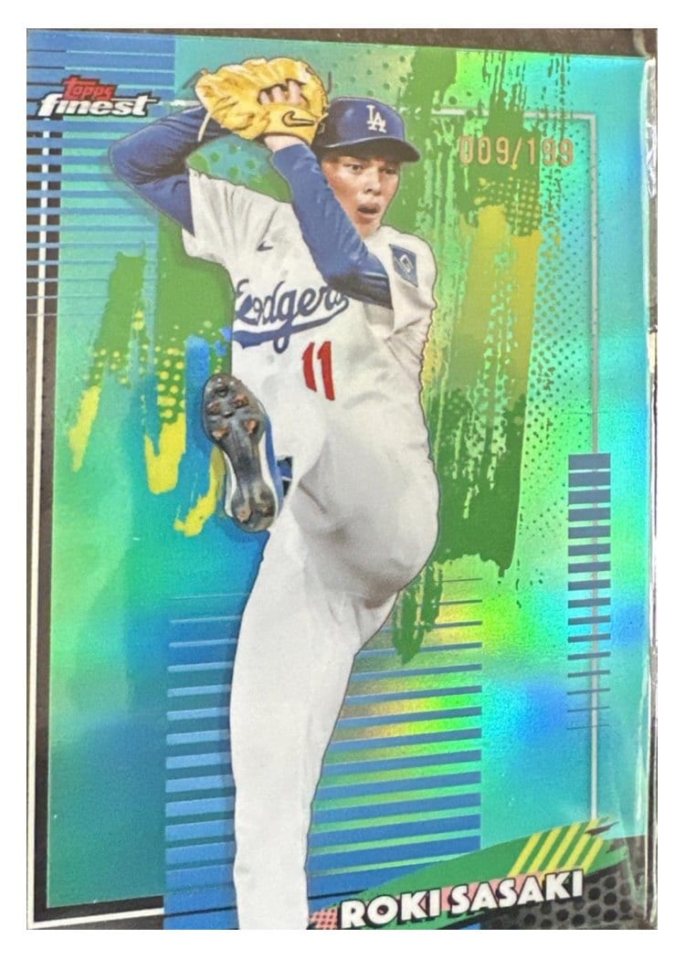 2026 Topps Finest Roki Sasaki #11 card