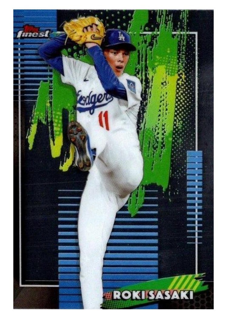 2026 Topps Finest Roki Sasaki #11 card