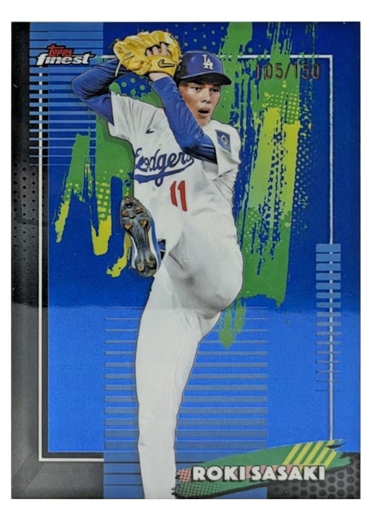 2026 Topps Finest Roki Sasaki #11 card