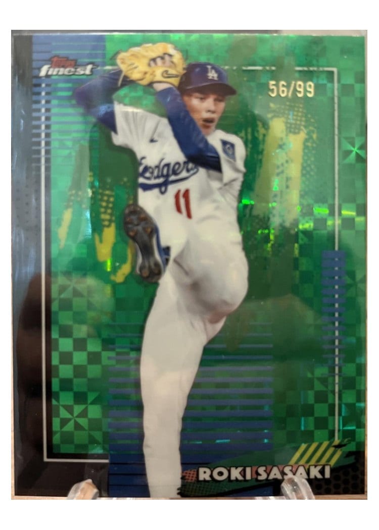 2026 Topps Finest Roki Sasaki #11 card