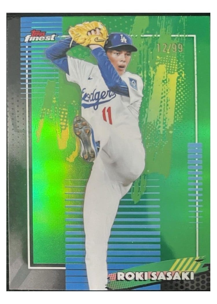 2026 Topps Finest Roki Sasaki #11 card