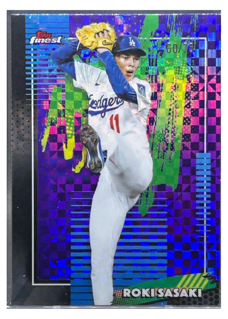2026 Topps Finest Roki Sasaki #11 card
