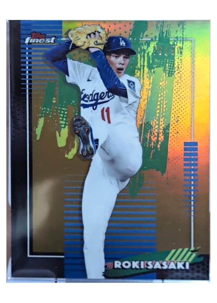 2026 Topps Finest Roki Sasaki #11 card