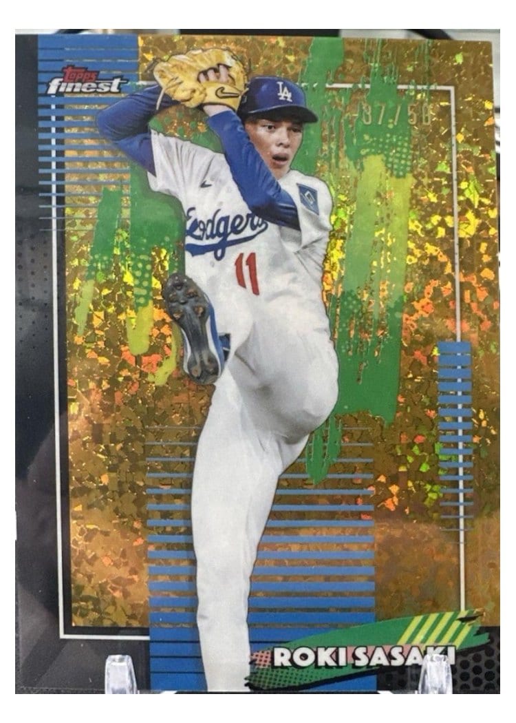 2026 Topps Finest Roki Sasaki #11 card
