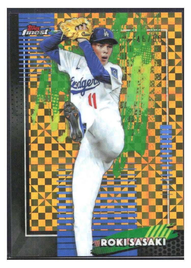 2026 Topps Finest Roki Sasaki #11 card
