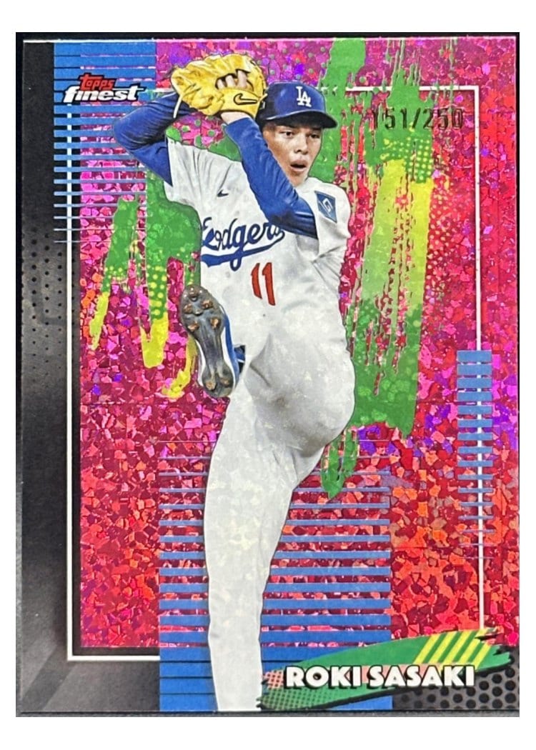 2026 Topps Finest Roki Sasaki #11 card