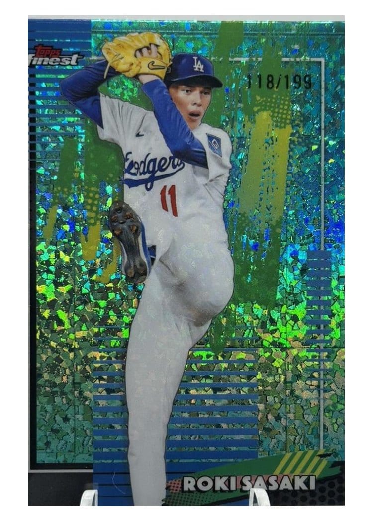 2026 Topps Finest Roki Sasaki #11 card