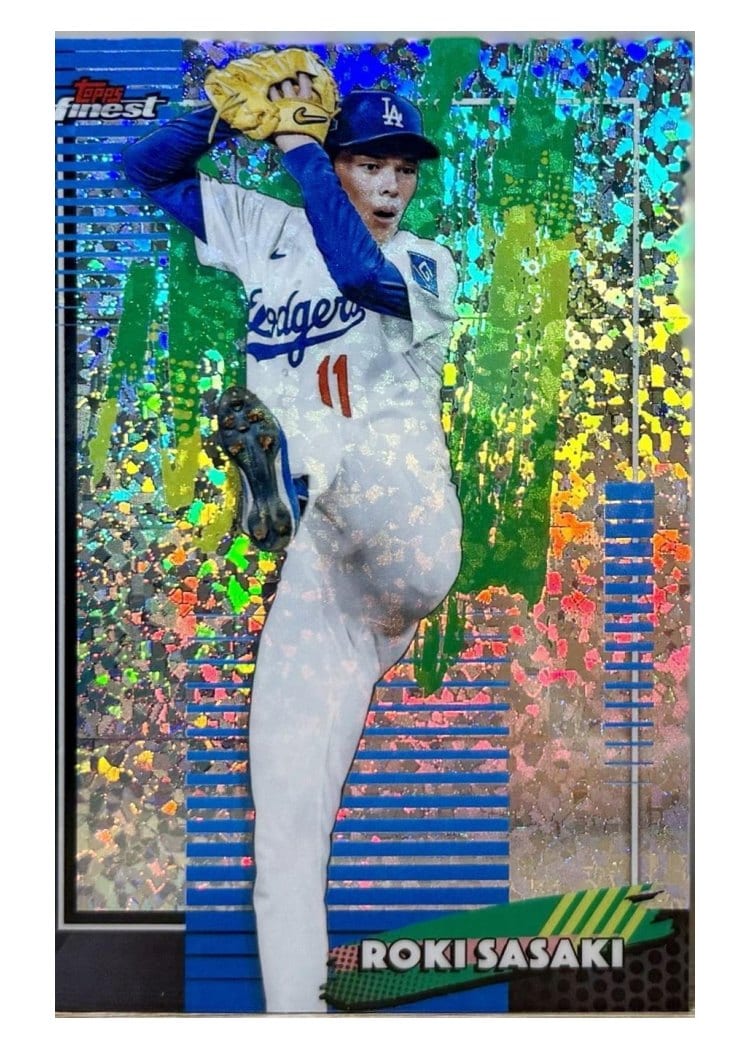 2026 Topps Finest Roki Sasaki #11 card