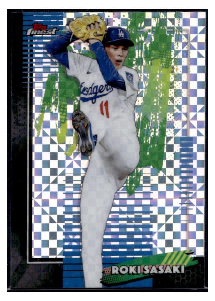2026 Topps Finest Roki Sasaki #11 card