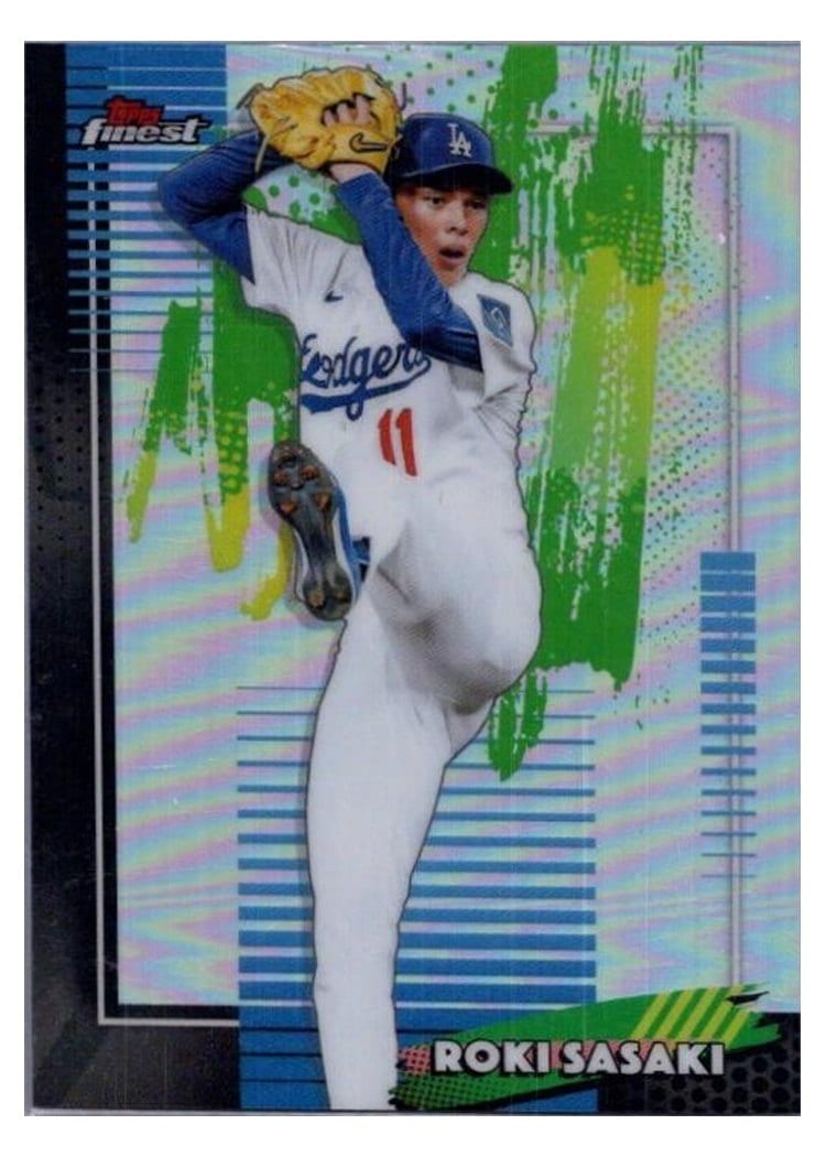2026 Topps Finest Roki Sasaki #11 card