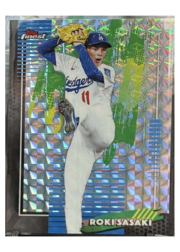 2026 Topps Finest Roki Sasaki #11 card