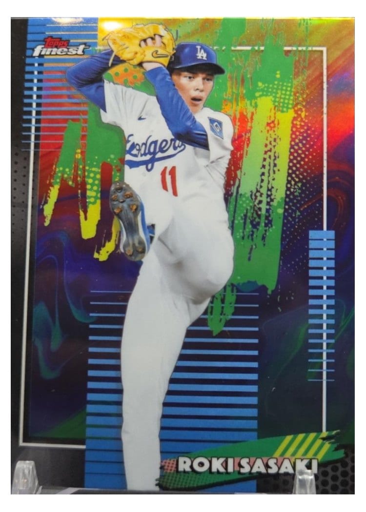 2026 Topps Finest Roki Sasaki #11 card