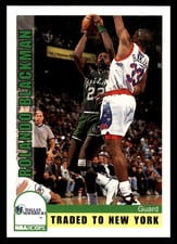 1992-93 Hoops Base Set Rolando Blackman #45 card