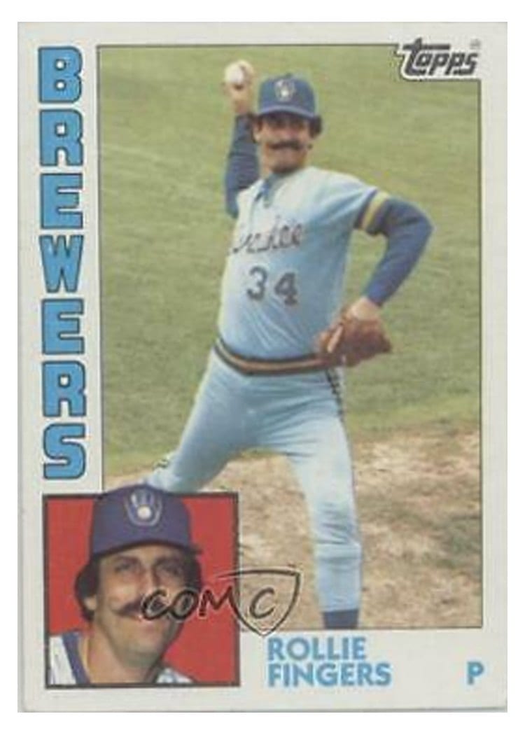 1984 Topps Rollie Fingers #495 card