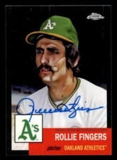 2022 Topps Chrome Platinum Anniversary Autographs Rollie Fingers #CPA-RF card