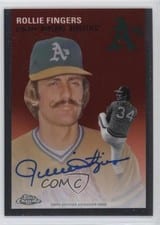2023 Topps Chrome Platinum Anniversary Autographs Rollie Fingers #CPA-RF card
