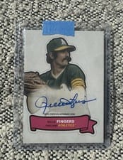 2024 Topps Archives 1968 Topps Action All-Stars Autographs Rollie Fingers #68AA-RF card