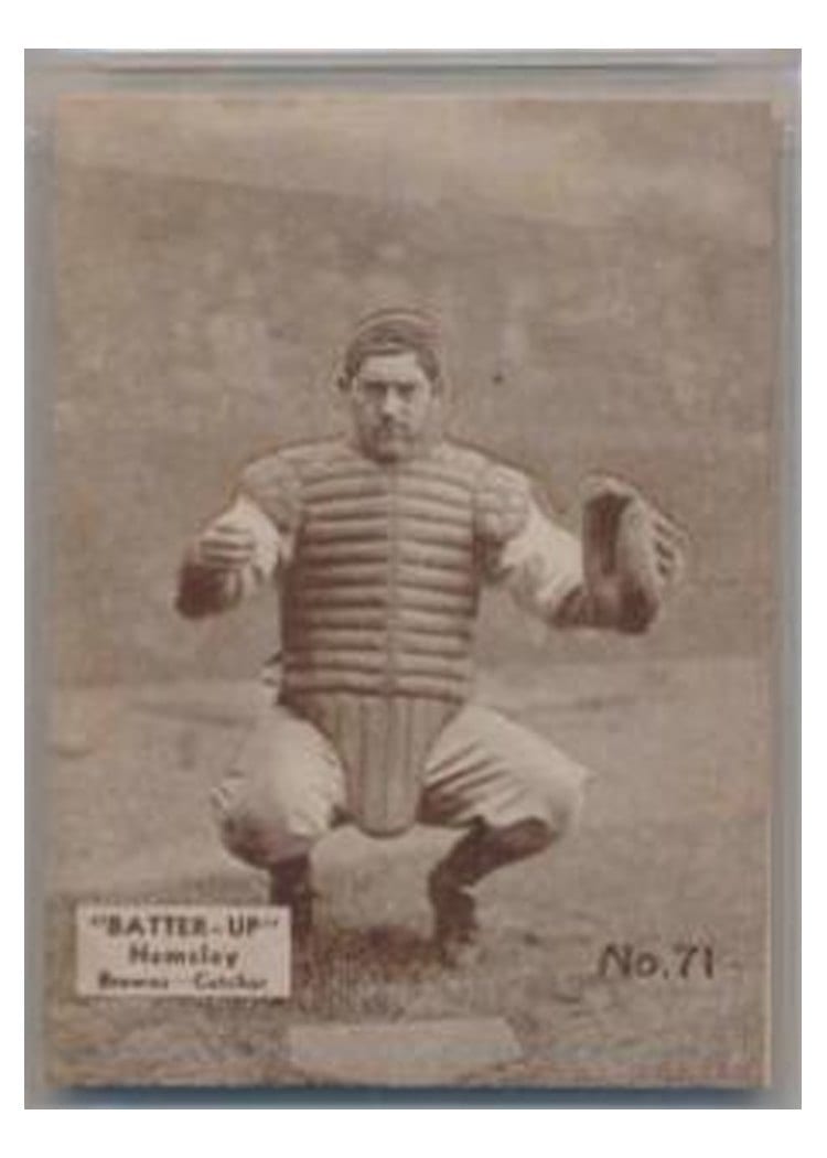 1934 Batter Up Rollie Hemsley #71 card