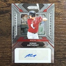 2024 Panini Prizm Sensational Signatures Roman Anthony #SS-RA card