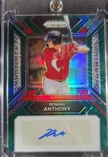 2024 Panini Prizm Sensational Signatures Roman Anthony #SS-RA card