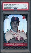 2025 Bowman Chrome Ascensions Roman Anthony #BA-14 card