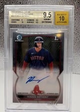 2025 Bowman Chrome Melt Mashers Autographs Roman Anthony #MMA-RA card