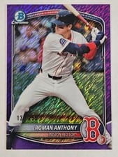2025 Bowman Chrome Prospects Roman Anthony #BCP-167
